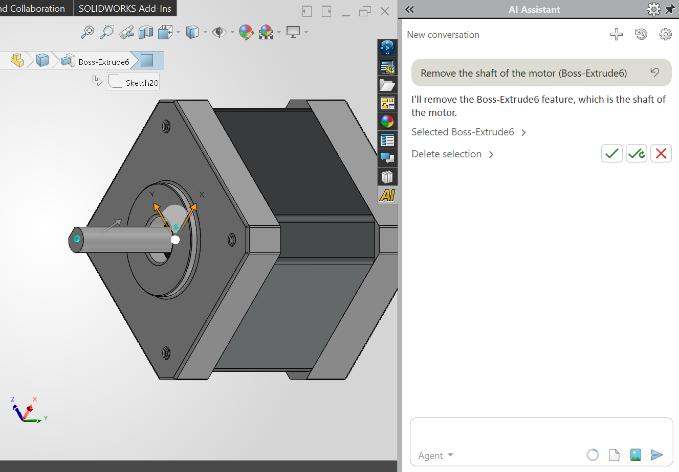 LAD complete SolidWorks API integration